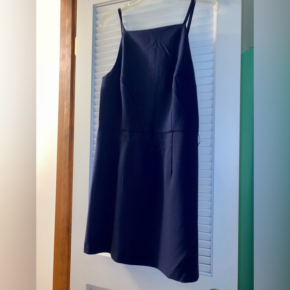 NWT French Connection Duchess Blue Whisper Light Mini Dress